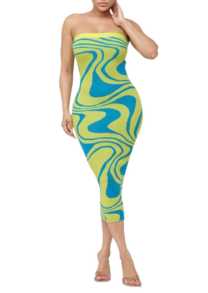 B.Badazz Electric Blue Dress B.Badazz Boutique B.Badazz Electric Blue Dress B.Badazz Boutique